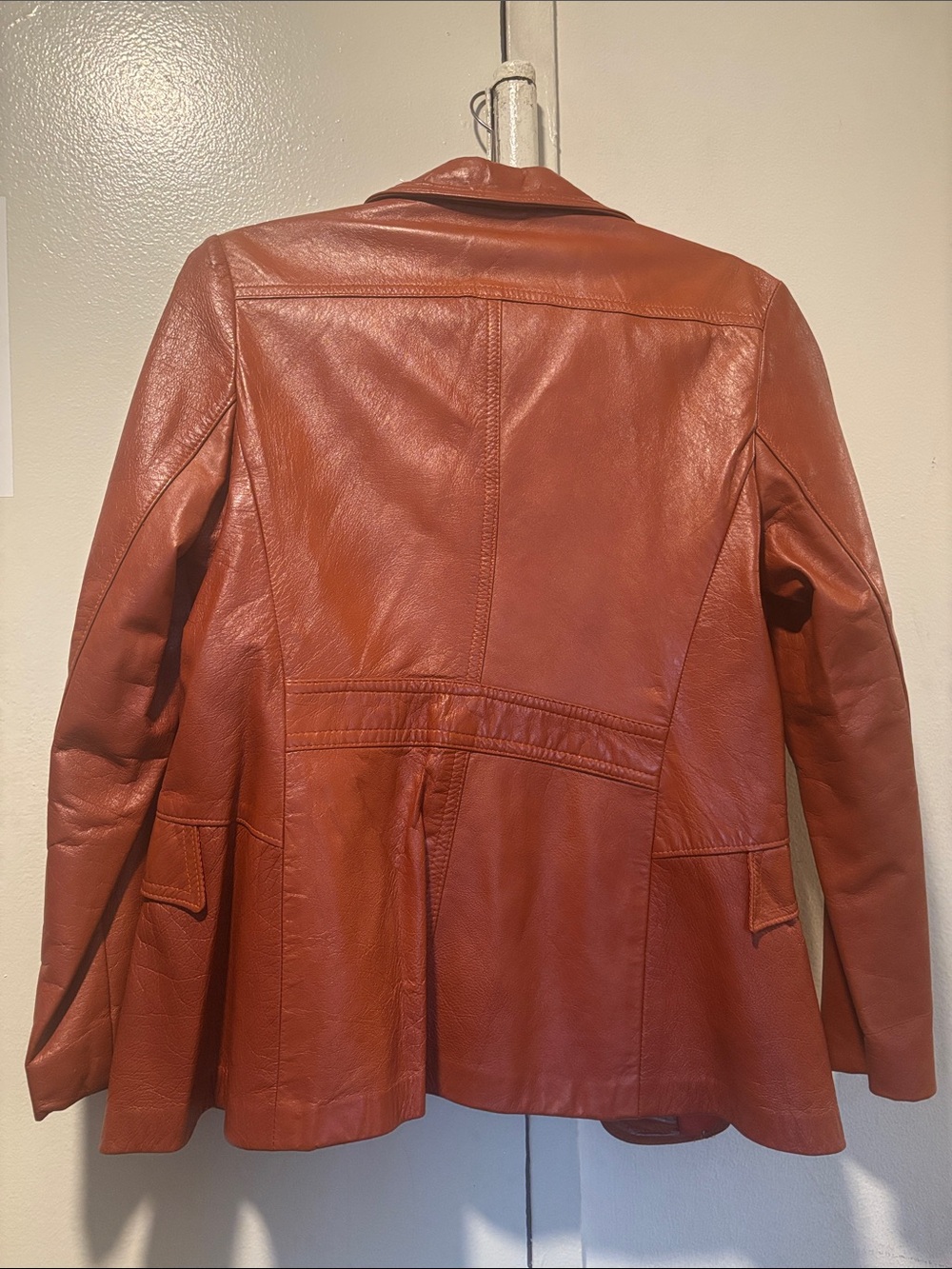 Women's Rust Orange Jacket - Picture 6 of 16